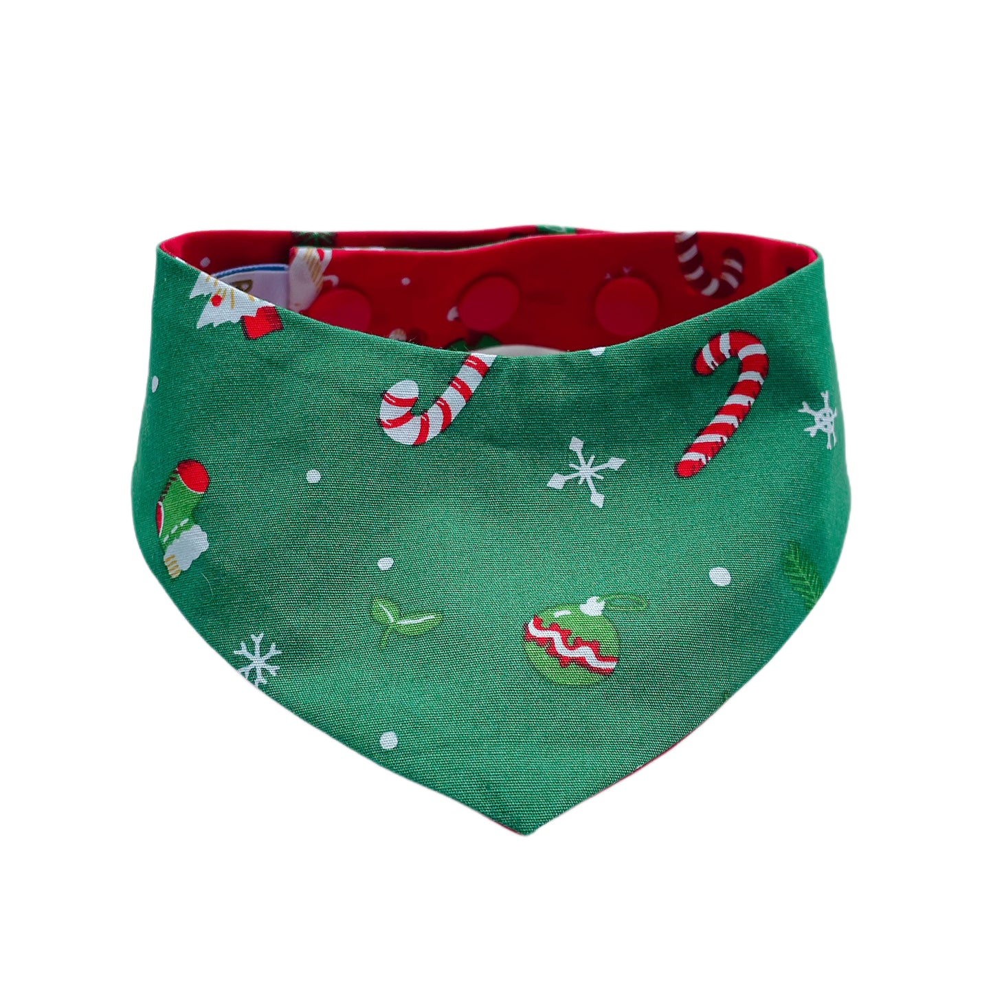 Christmas Coffee Bandana - Red & Green