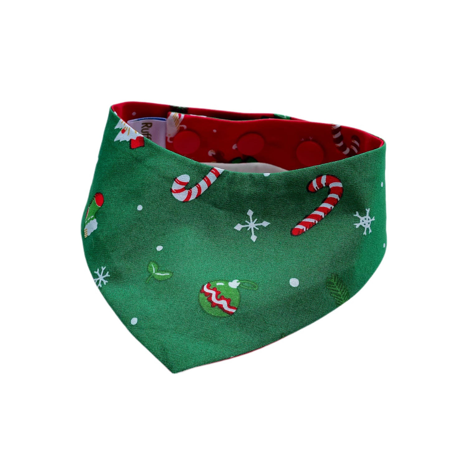 Christmas Coffee Bandana - Red & Green