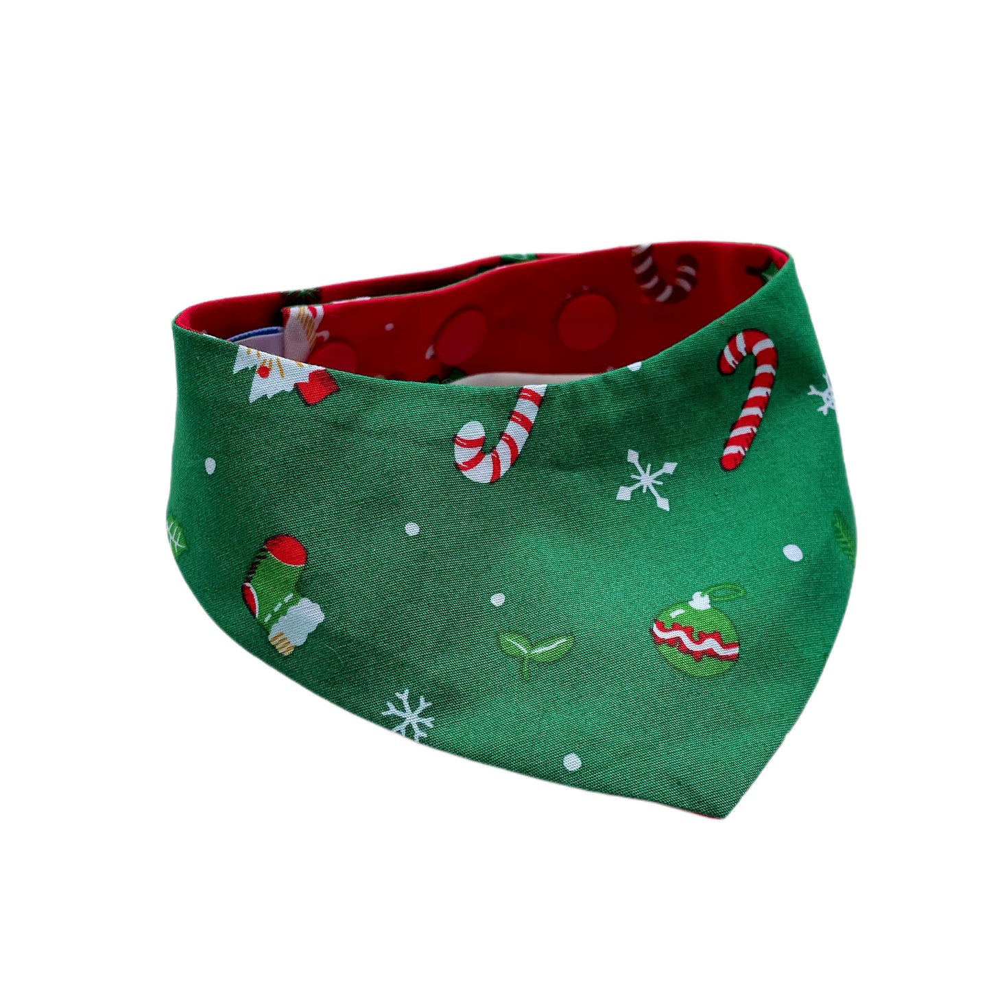 Christmas Coffee Bandana - Red & Green