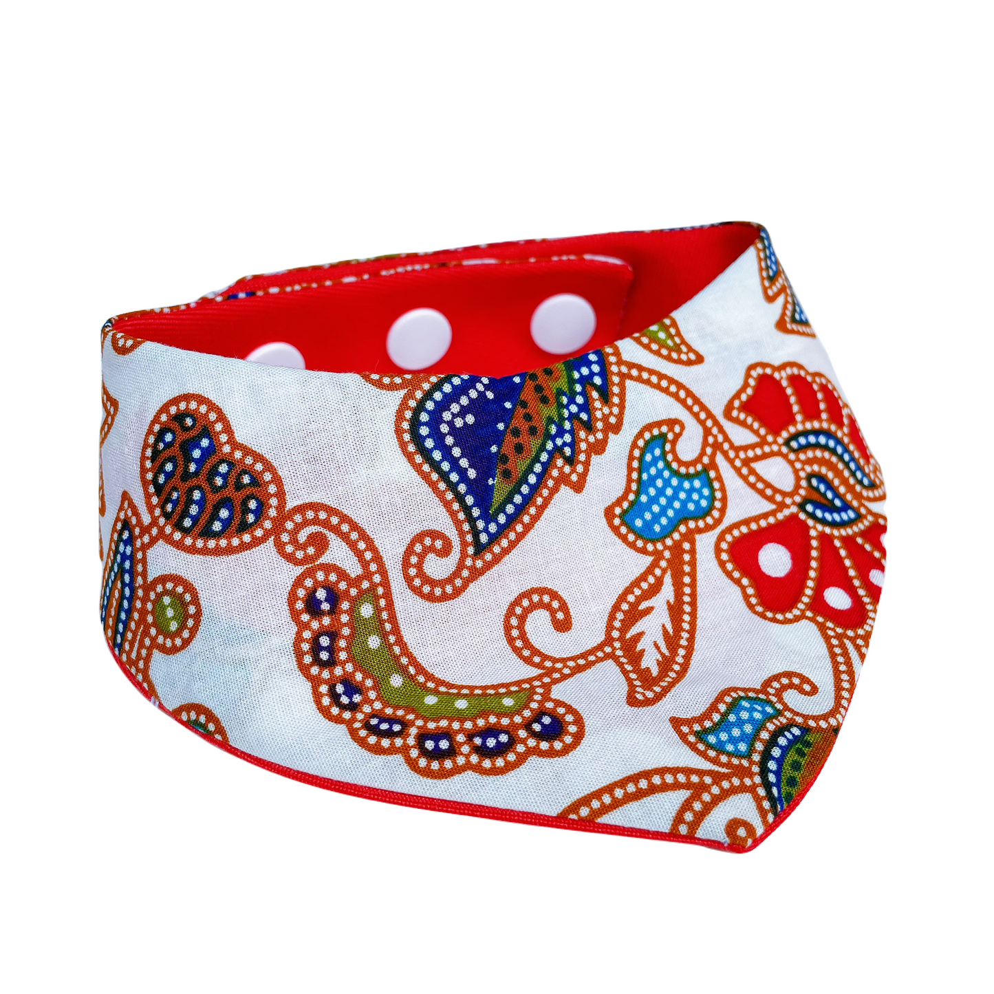 Batik Bandana - White