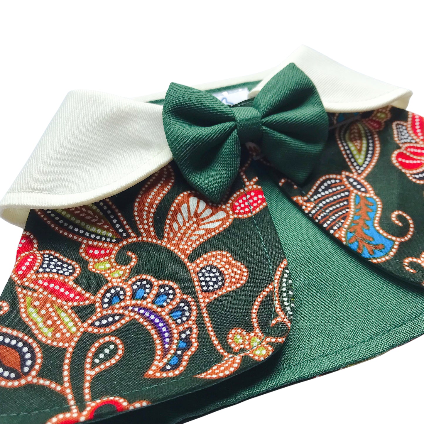 Batik Cape - Dark Green