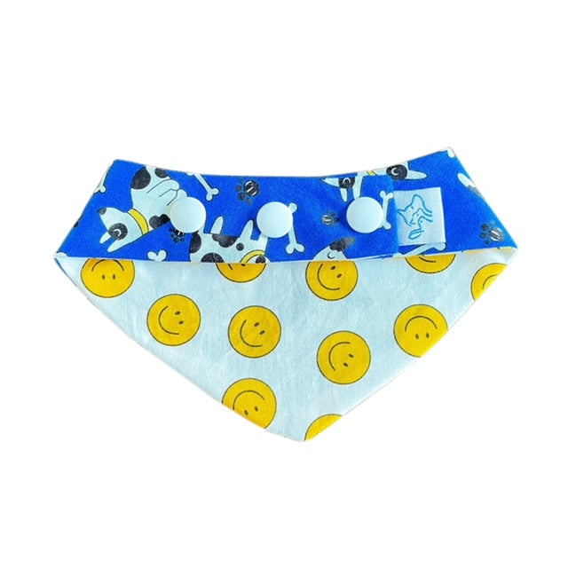 Bull Terrier Bandana - Blue