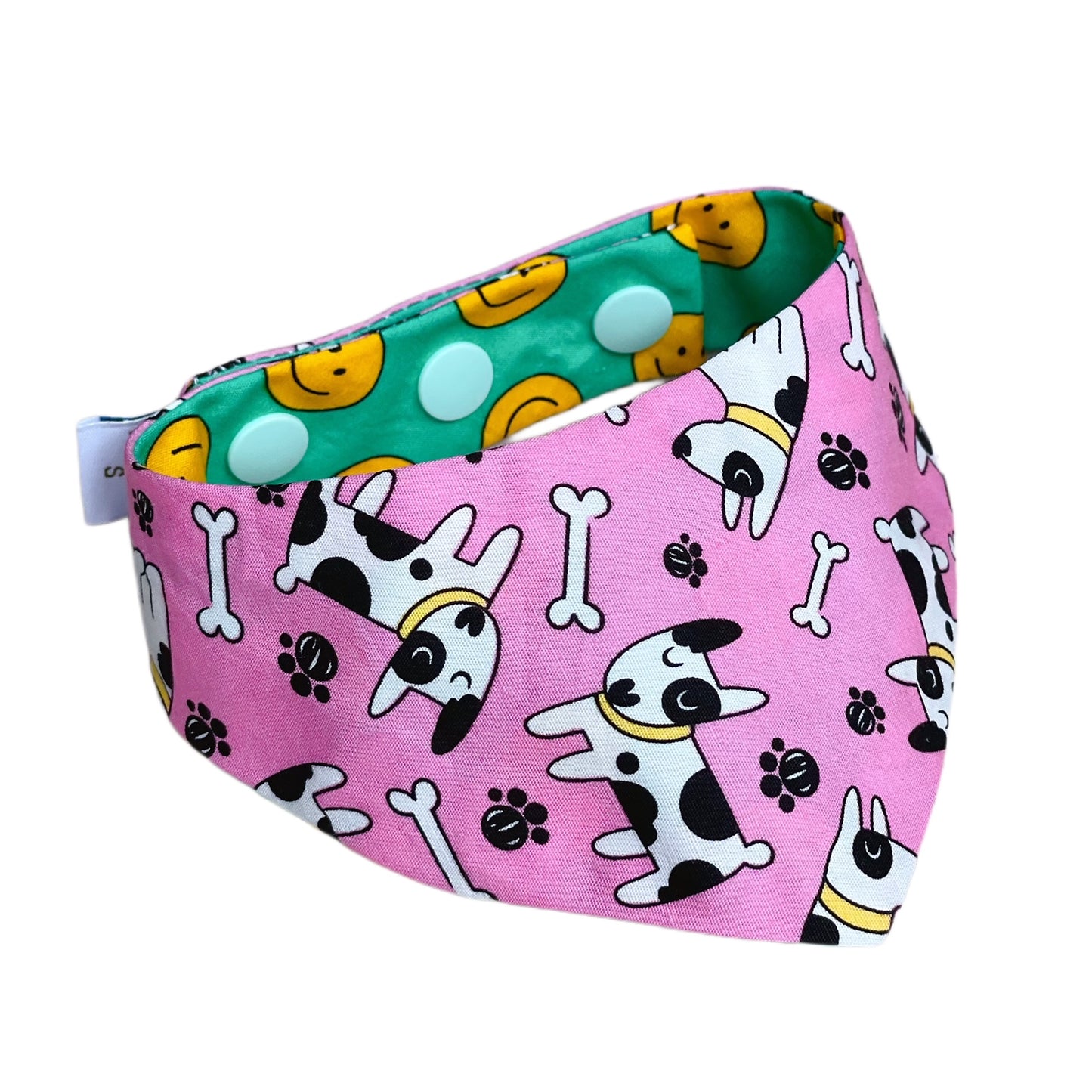 Bull Terrier Bandana - Pink