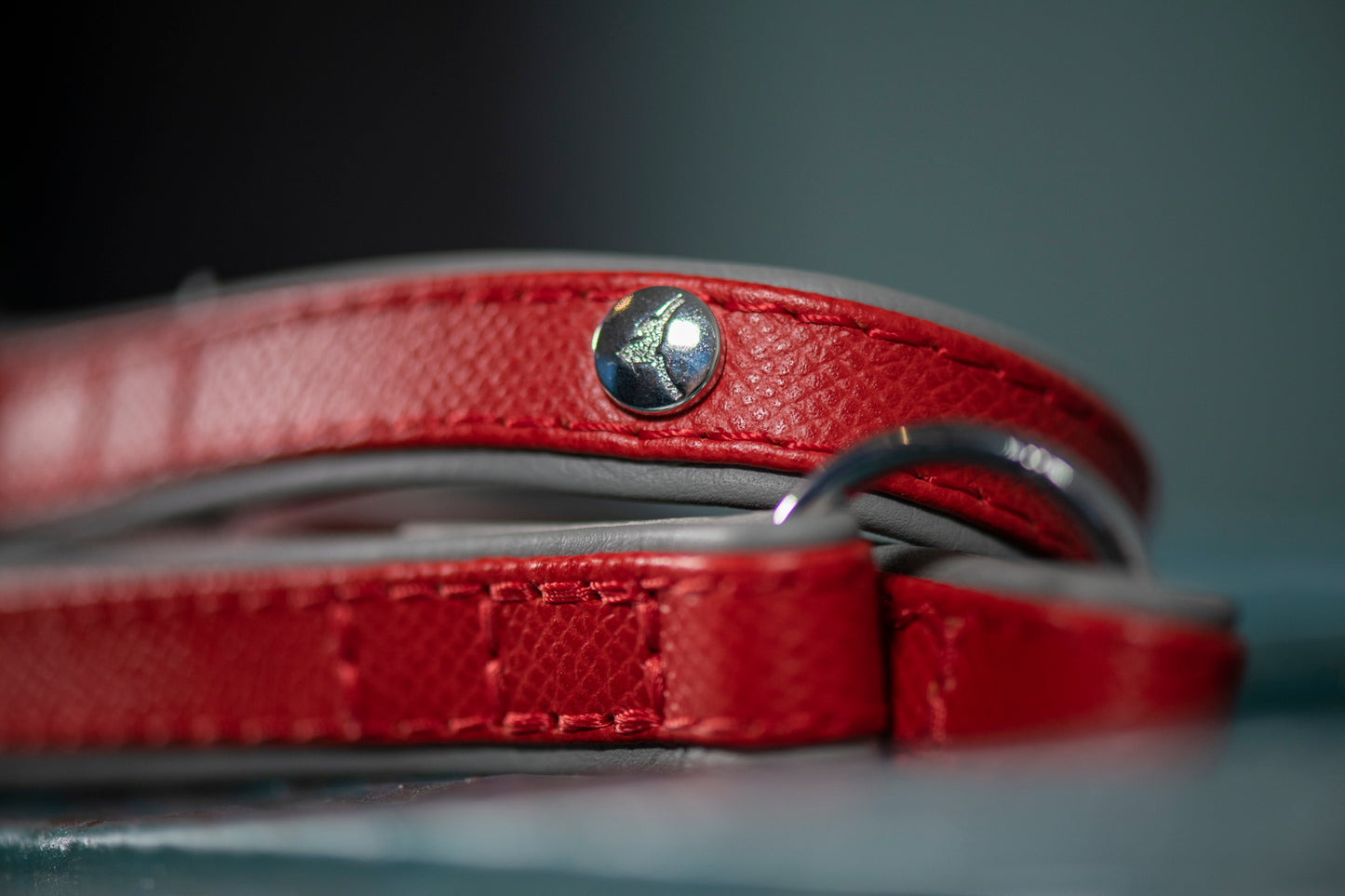 Firenze Leash - Carnelian / Stone