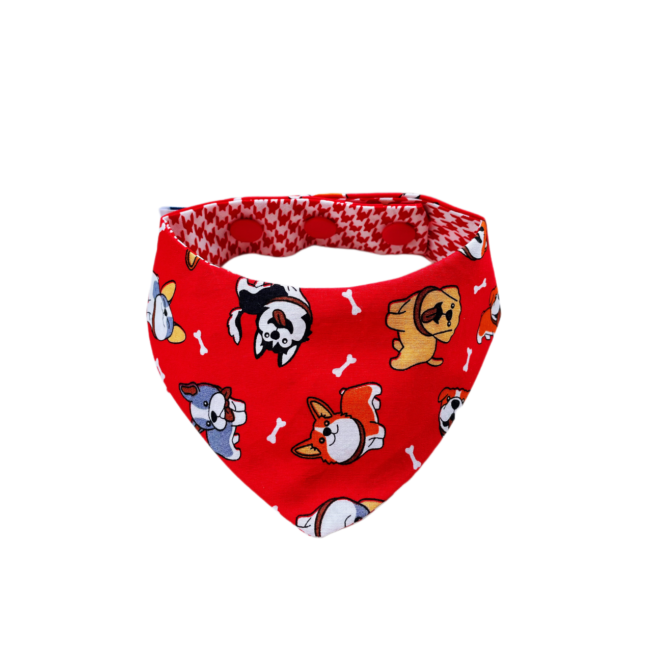 Puppies Bandana - Red