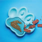 PAW 2-IN-1 Slow Feeder & Lick Pad - Blue (Easy)