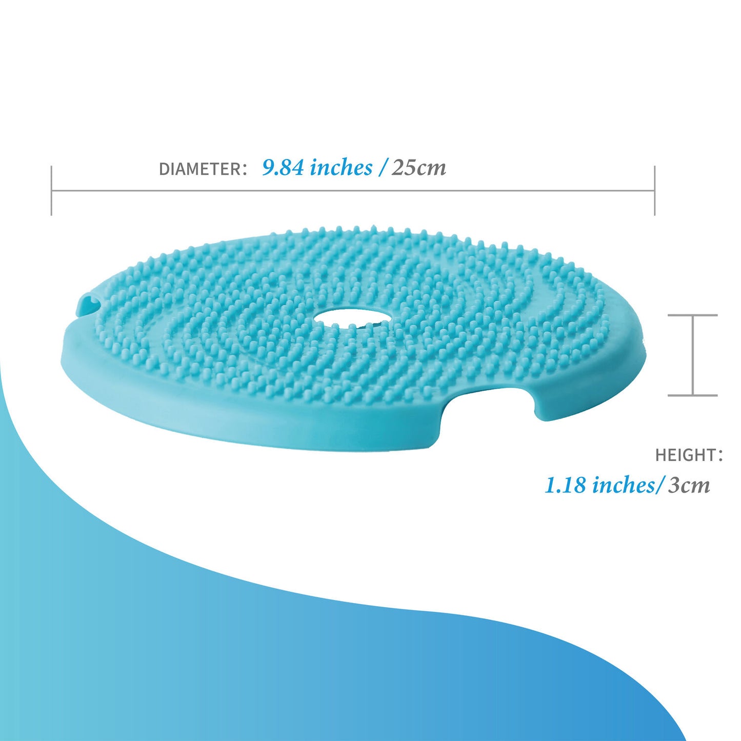 SPIN Accessories - Lick Frisbee - Blue (Medium)