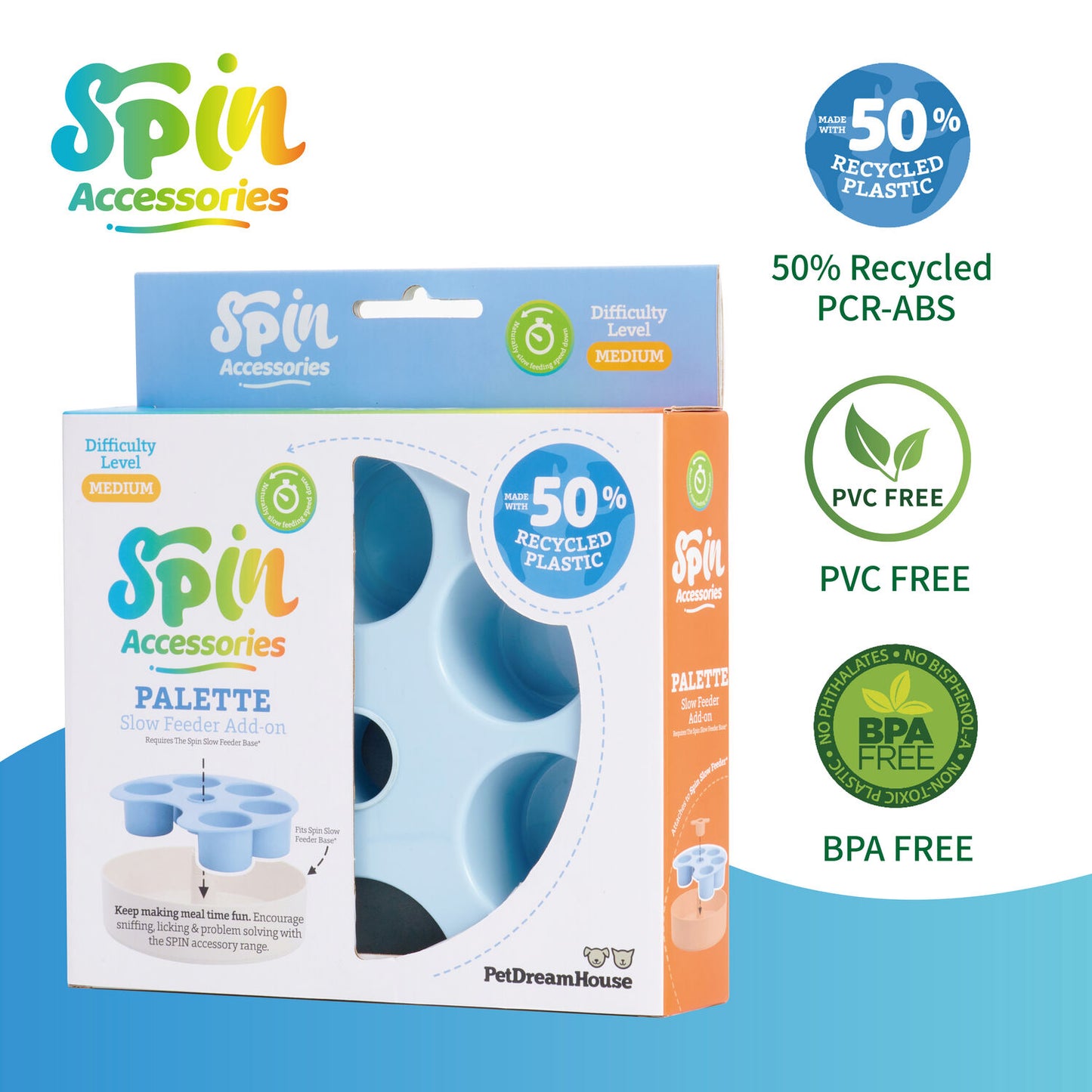 SPIN Accessories - Palette - Baby Blue (Medium)