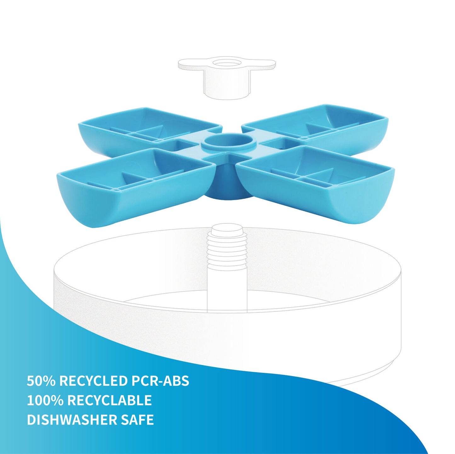 SPIN Accessories - Windmill - Blue (Easy)