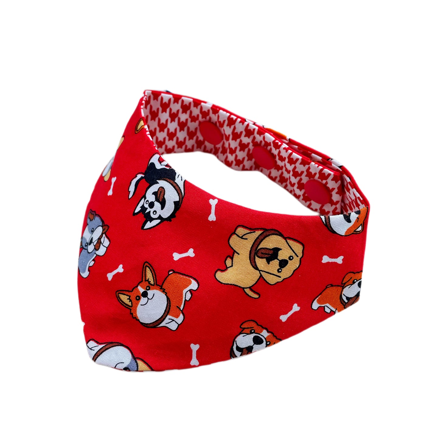 Puppies Bandana - Red