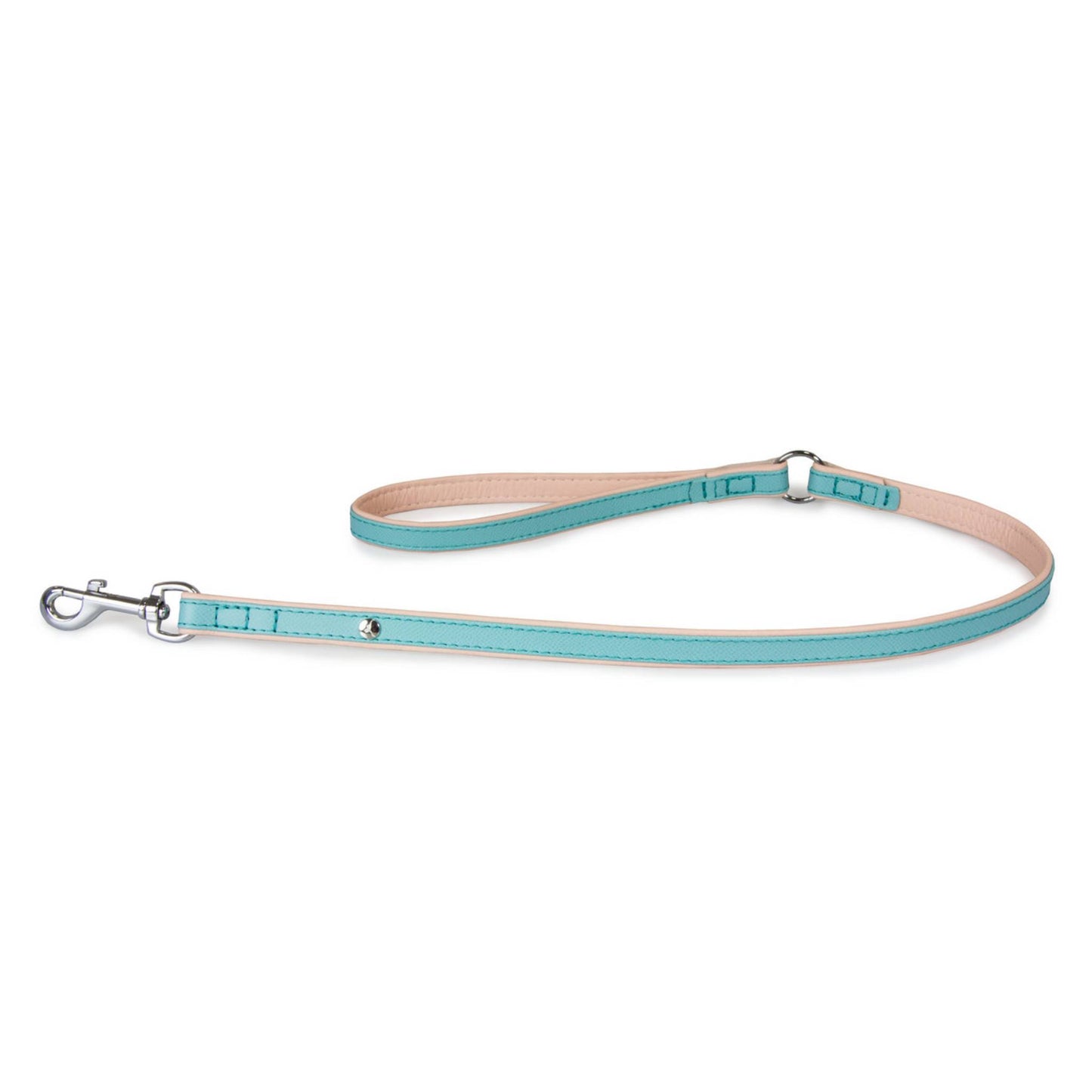 Firenze Leash - Electric Blue / Nude