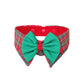 Christmas Plaid Collar - Red