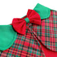 Christmas Plaid Cape - Red