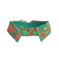 Batik Button Collar - Green