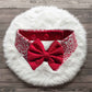 Paisley Collar - Red
