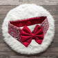 Paisley Collar - Red