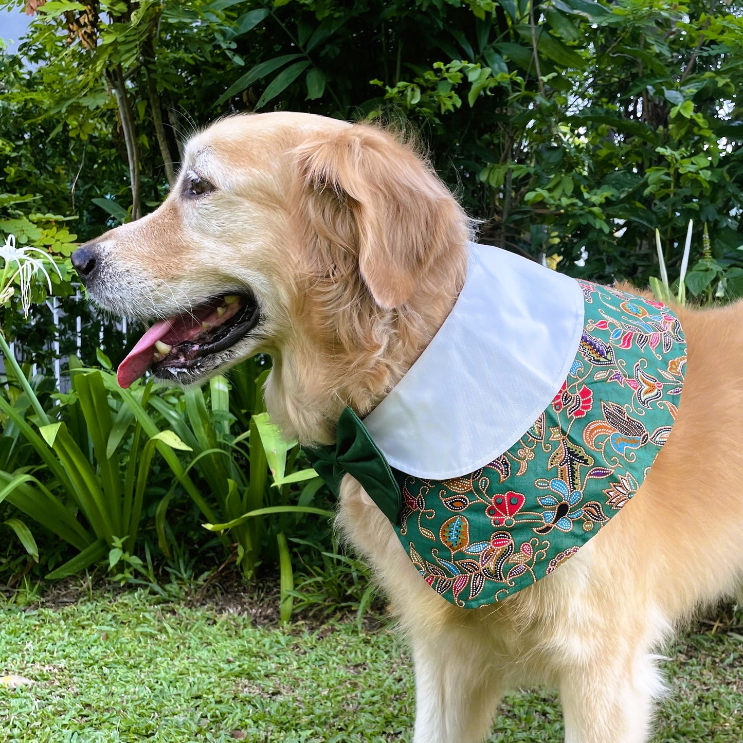 Batik Cape - Green