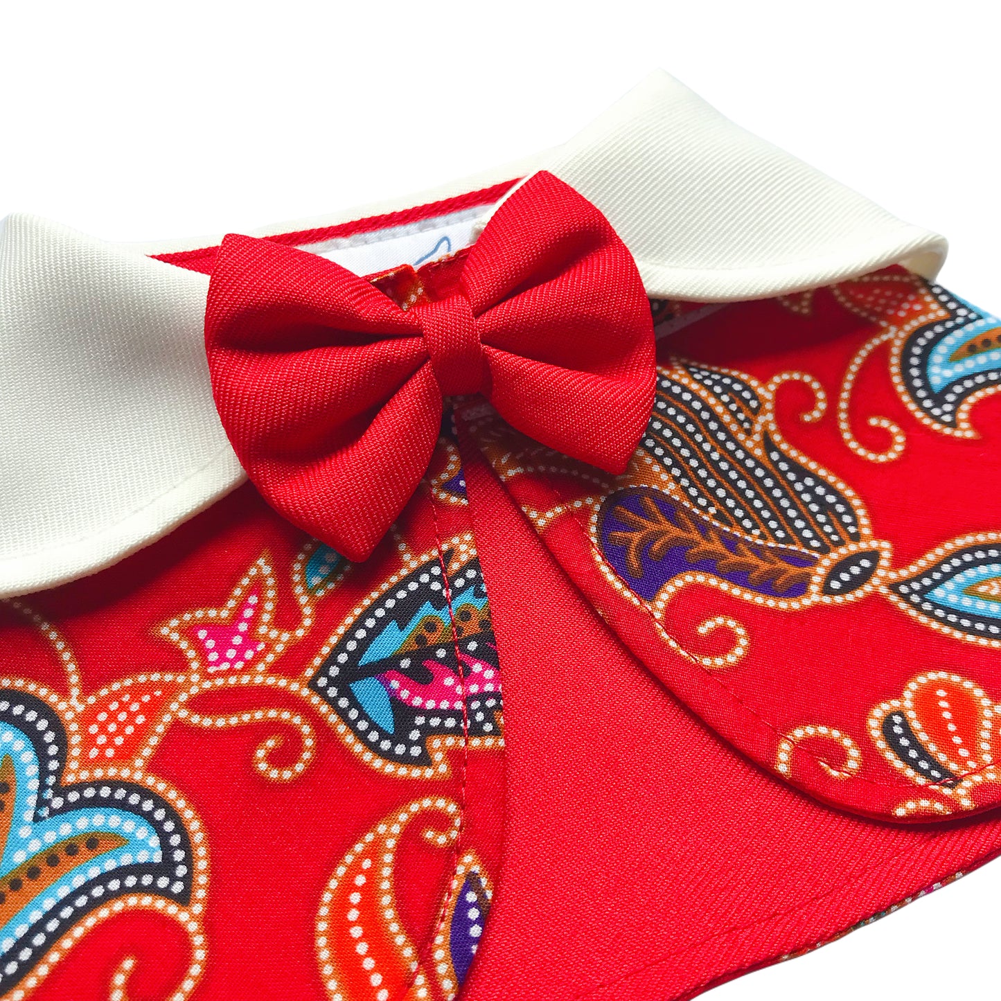Batik Cape - Red
