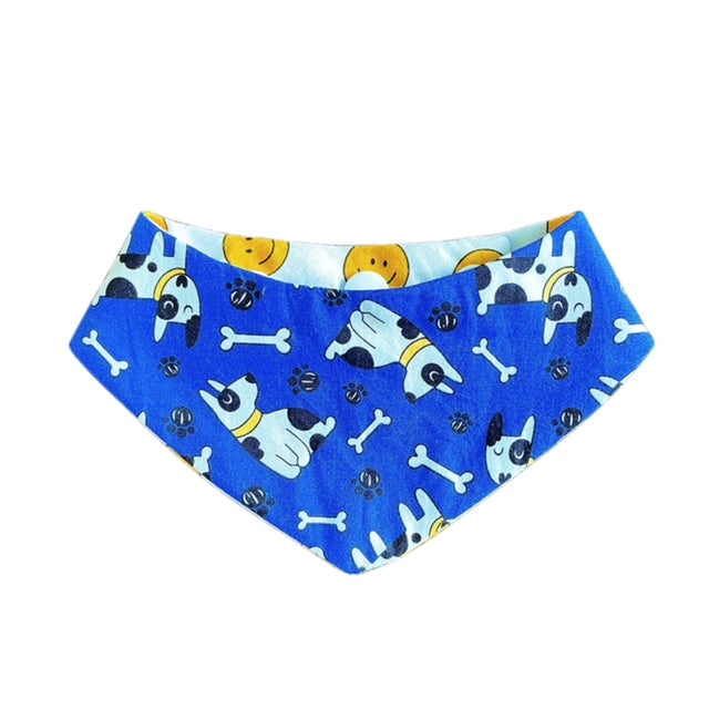 Bull Terrier Bandana - Blue