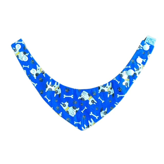 Bull Terrier Bandana - Blue