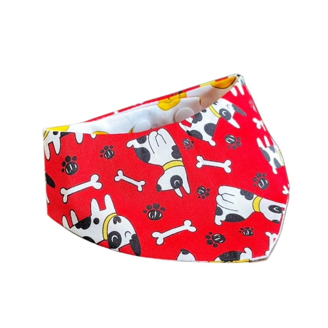 Bull Terrier Bandana - Red