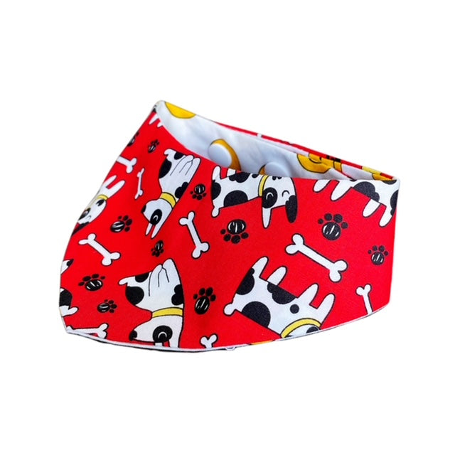 Bull Terrier Bandana - Red