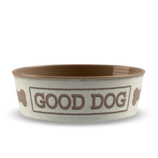 Good Dog Pet Bowl - Natural