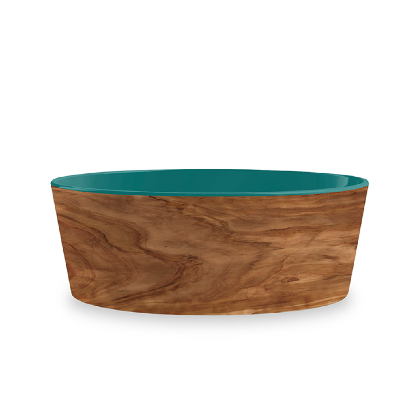 Olive Pet Bowl - Teal (Medium)