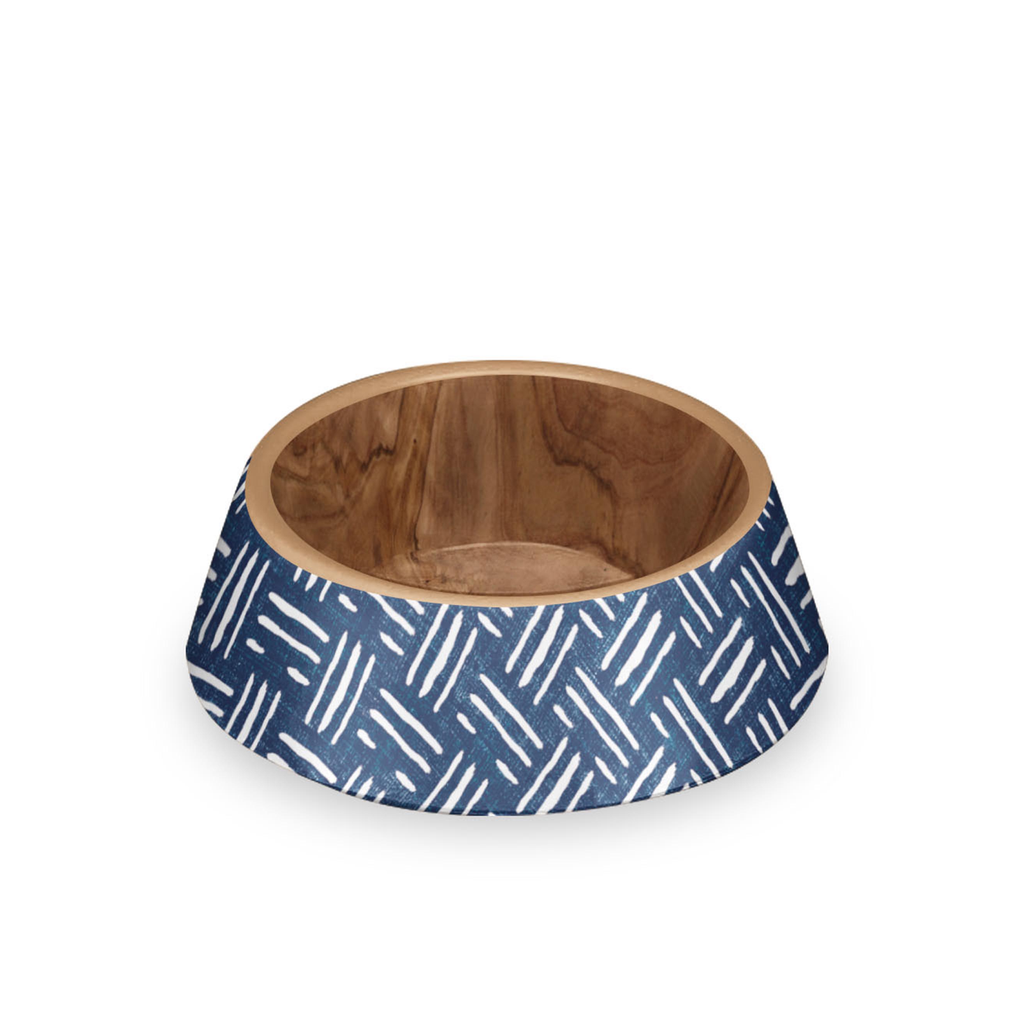 Indigo Oasis Double Wall Pet Bowl - Small