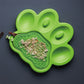 PAW 2-IN-1 Slow Feeder & Lick Pad - Green (Easy)