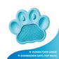 PAW 2-IN-1 Slow Feeder & Lick Pad - Blue (Easy)