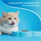 PAW 2-IN-1 Mini Slow Feeder & Lick Pad - Blue (Easy)