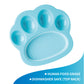 PAW 2-IN-1 Mini Slow Feeder & Lick Pad - Blue (Easy)