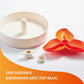 SPIN Interactive Feeder - Bougainvillea - Orange (Easy)
