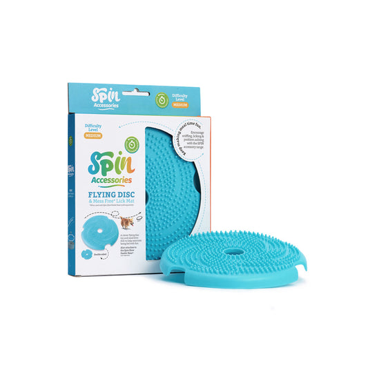 SPIN Accessories -  Lick Frisbee - Blue (Medium)