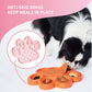 PAW 2-IN-1 Slow Feeder & Lick Pad - Baby Pink (Easy)