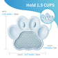 PAW 2-IN-1 Slow Feeder & Lick Pad - Baby Blue (Easy)