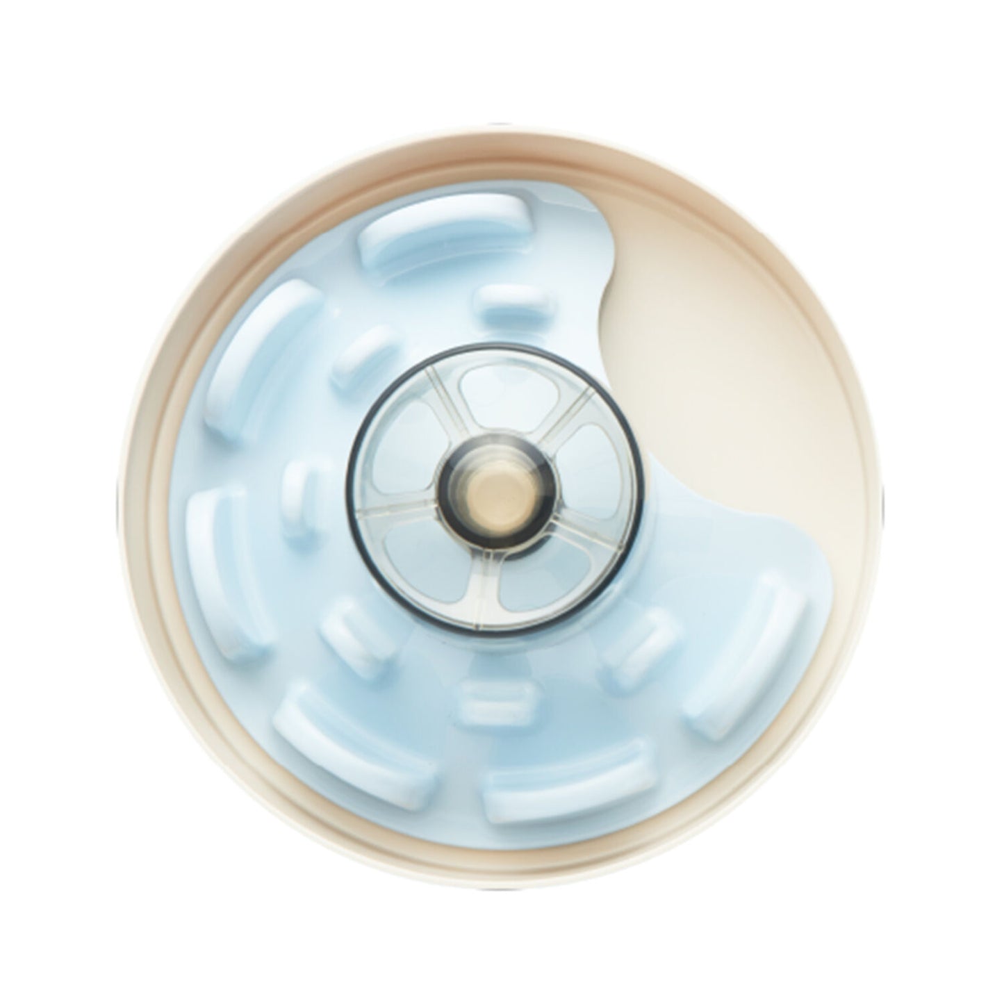 SPIN Interactive Feeder -  UFO Maze - Baby Blue (Tricky)