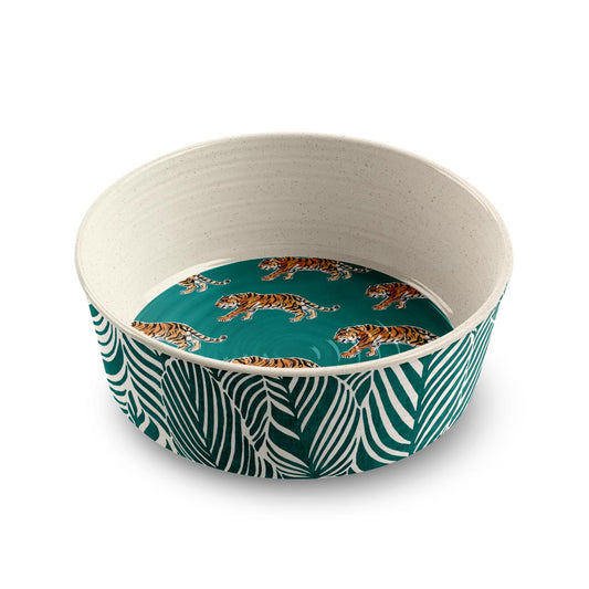 Safari Pet Bowl Tiger - Medium